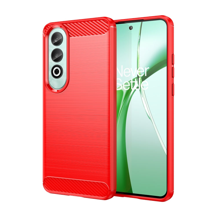 Brushed Texture Carbon Fiber TPU Phone Case