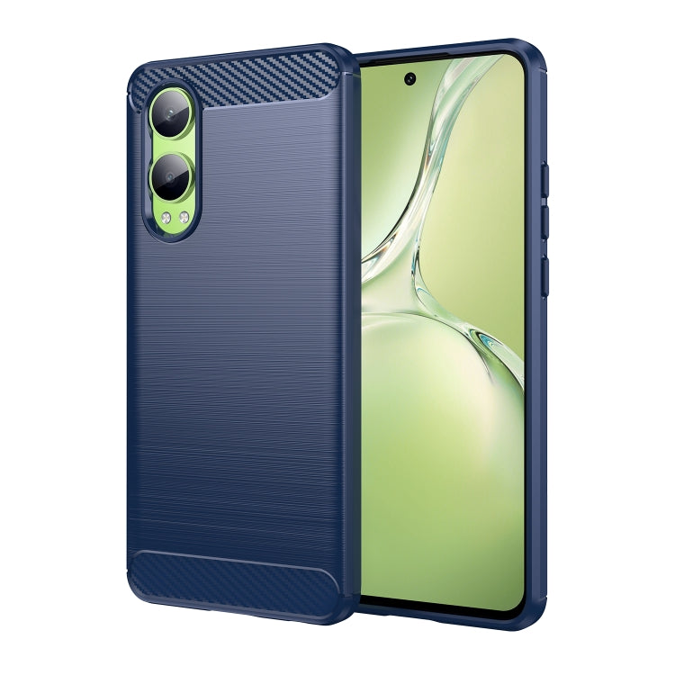 Brushed Texture Carbon Fiber TPU Phone Case