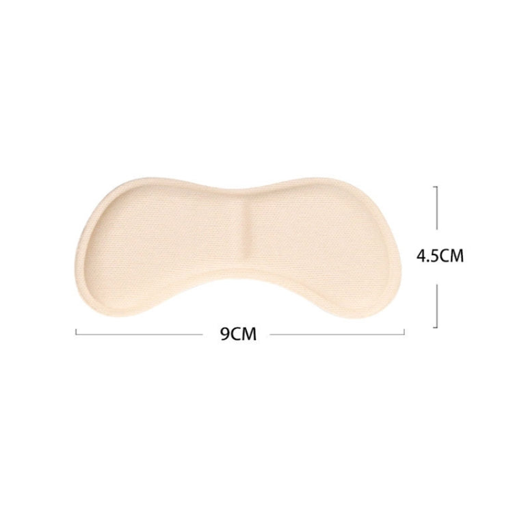 10pcs Invisible Anti-wear Butterfly Shape High Heel Stickers Thickened Sponge Heel Stickers, Random Color Delivery