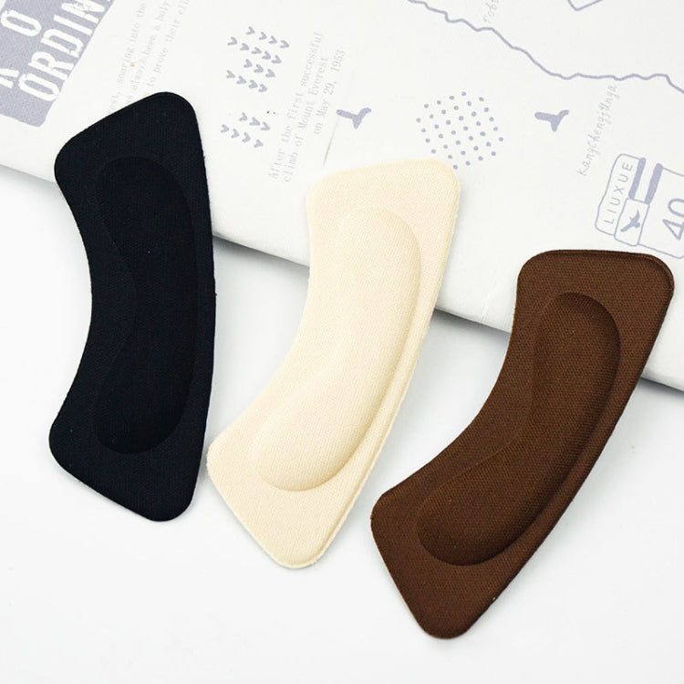 10pcs Invisible Anti-wear Butterfly Shape High Heel Stickers Thickened Sponge Heel Stickers, Random Color Delivery