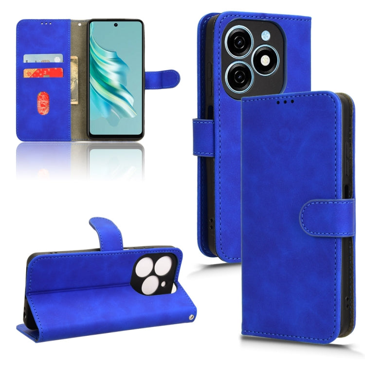 Skin Feel Magnetic Flip Leather Phone Case