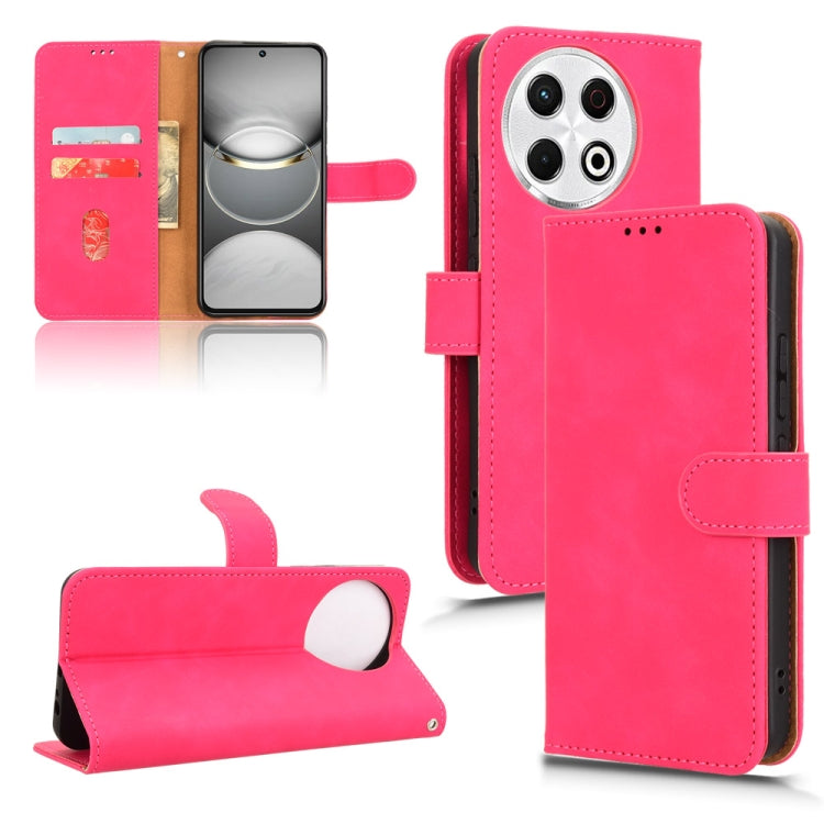 Skin Feel Magnetic Flip Leather Phone Case