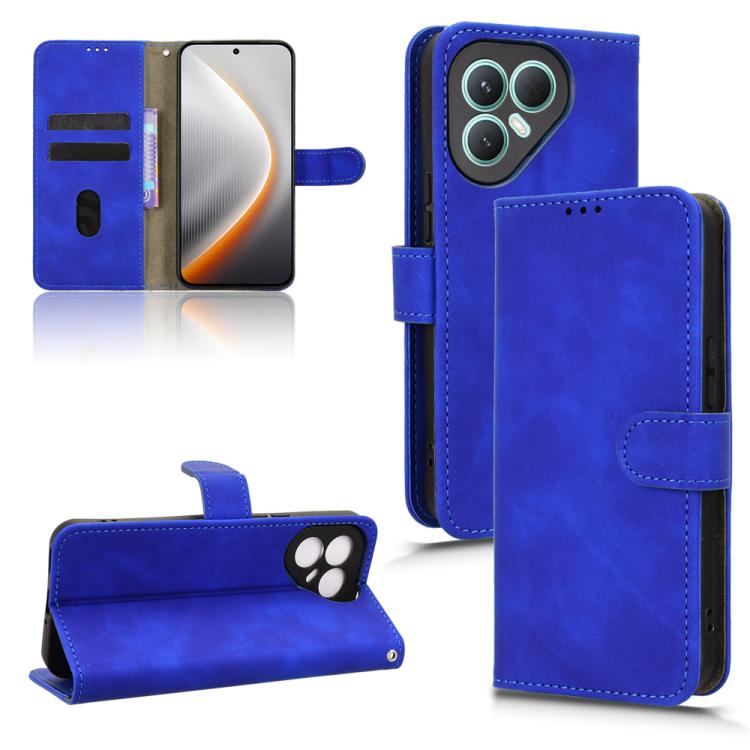 Skin Feel Magnetic Flip Leather Phone Case