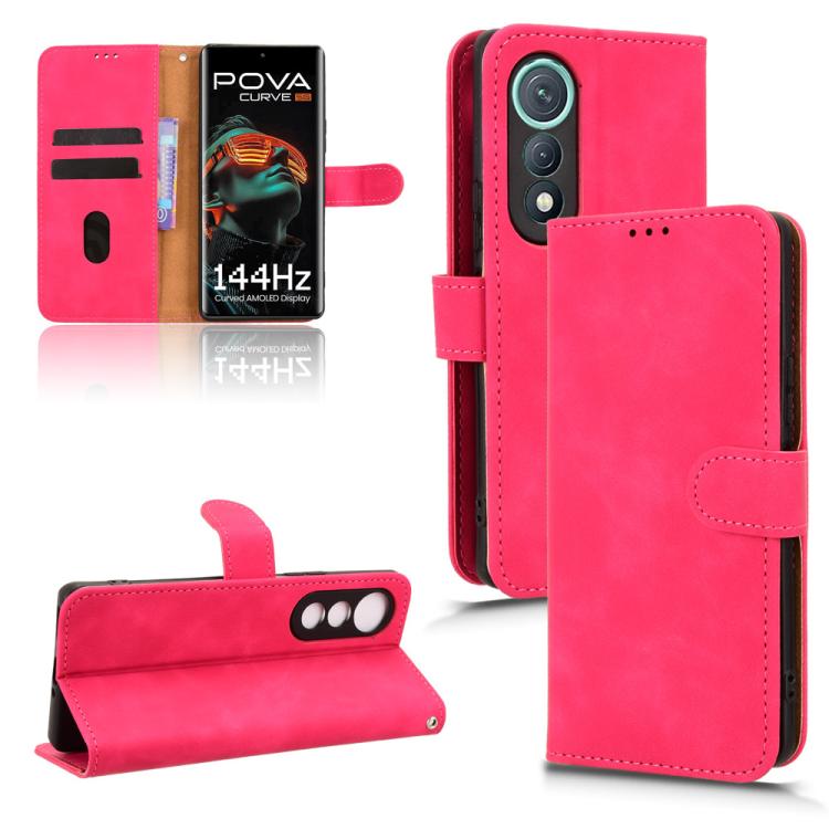 Skin Feel Magnetic Flip Leather Phone Case