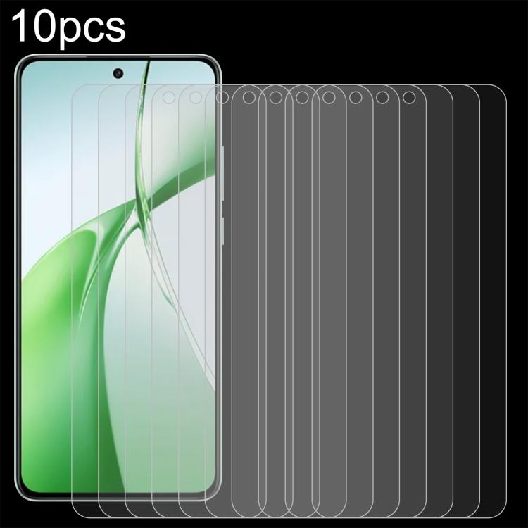 10pcs 0.26mm 9H 2.5D Tempered Glass Film — For OnePlus K11 (10 PCS)