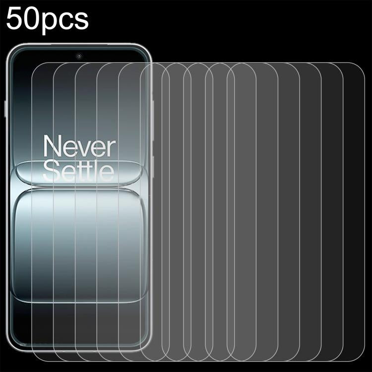 50pcs 0.26mm 9H 2.5D Tempered Glass Film — For OnePlus Ace 3V / Nord 4
