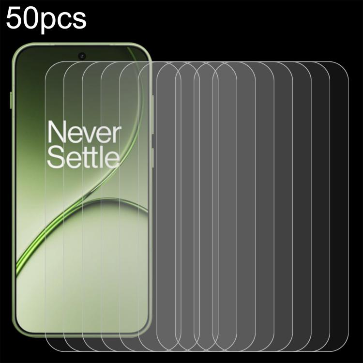 50pcs 0.26mm 9H 2.5D Tempered Glass Film — For OnePlus Ace 5 Racing