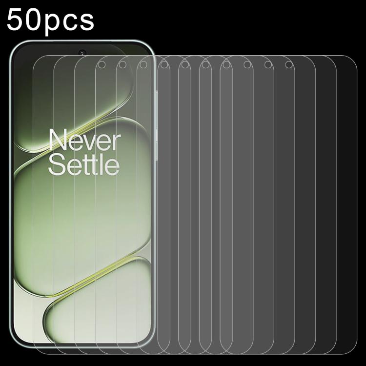 50pcs 0.26mm 9H 2.5D Tempered Glass Film — For OnePlus Ace 5 Ultra