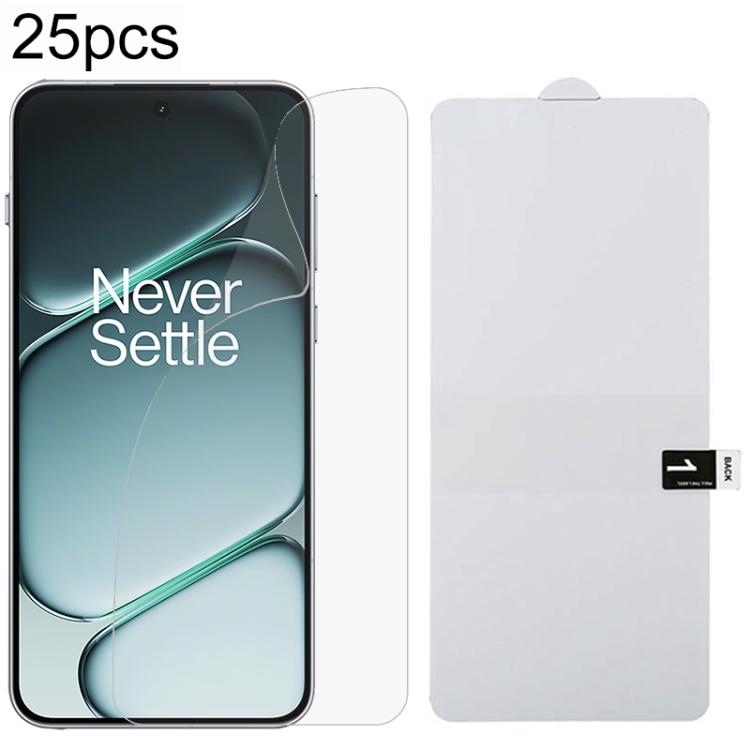 25pcs Full Screen Protector Explosion-proof Hydrogel Film — For OnePlus 12
