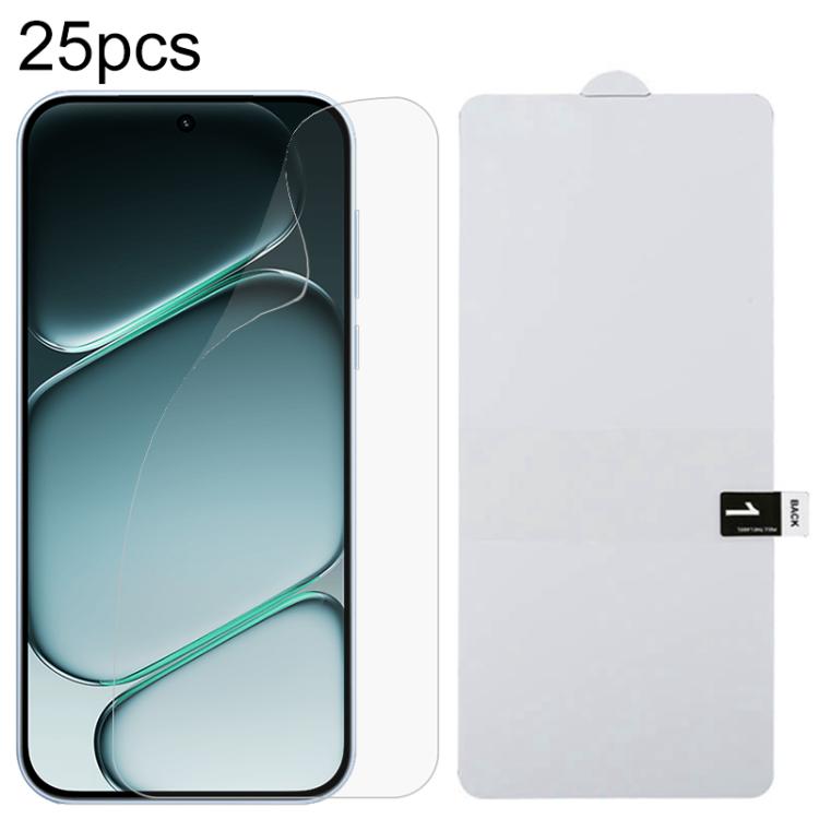 25pcs Full Screen Protector Explosion-proof Hydrogel Film — For OnePlus 15