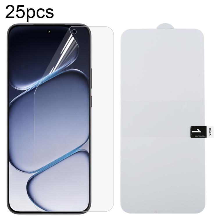 25pcs Full Screen Protector Explosion-proof Hydrogel Film
