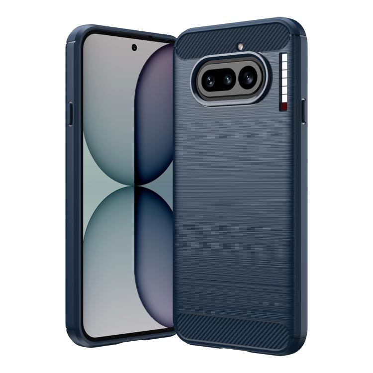 Carbon Fiber Brushed Texture TPU Phone Case