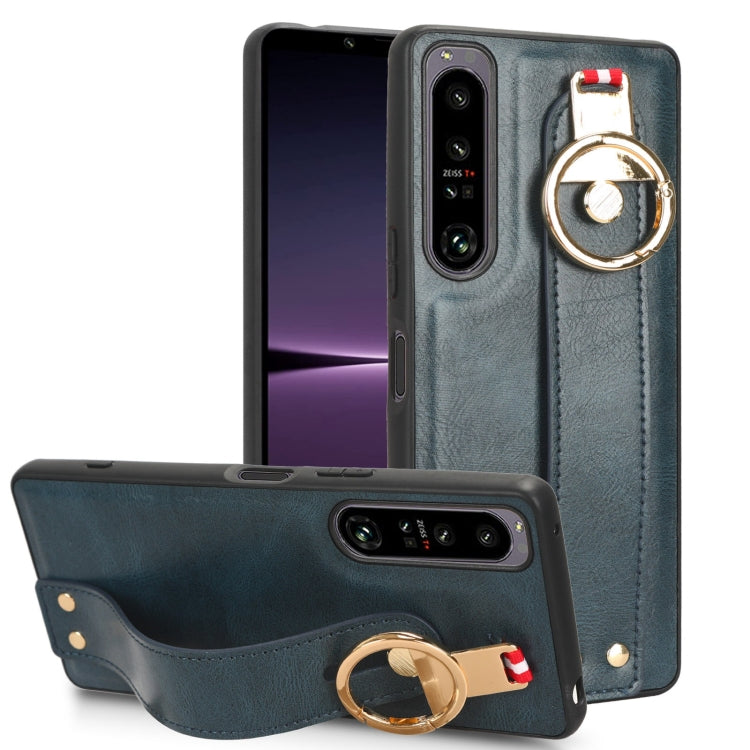 Wristband Leather Back Phone Case