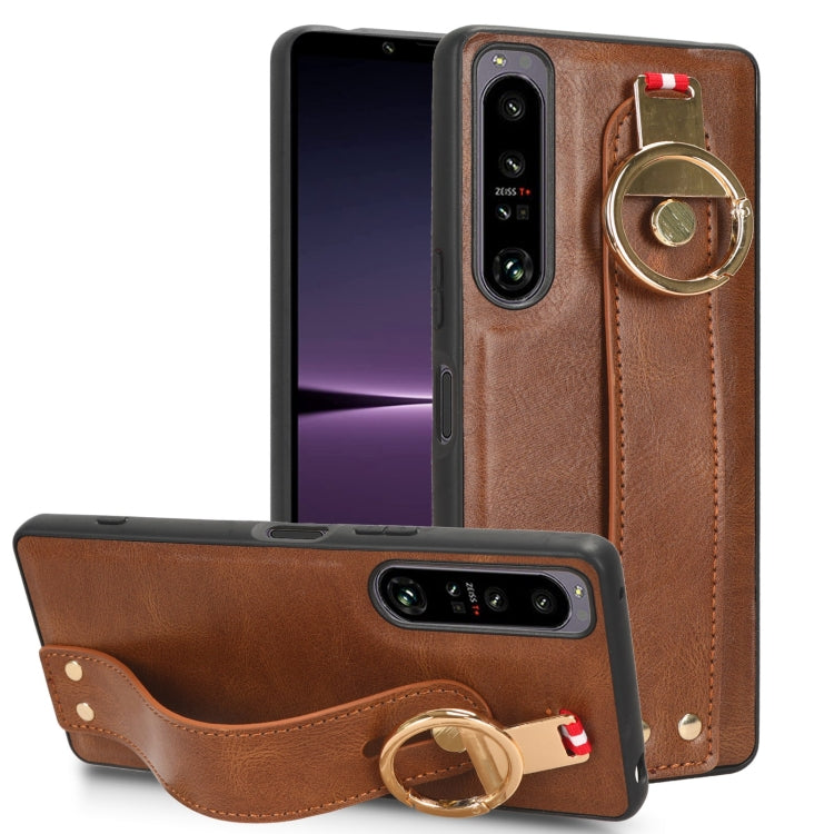 Wristband Leather Back Phone Case