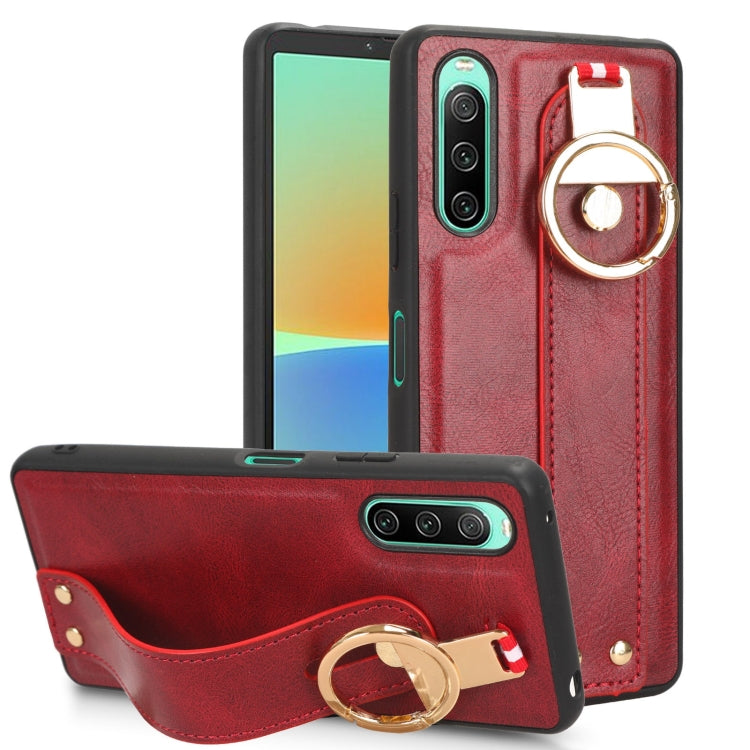 Wristband Leather Back Phone Case