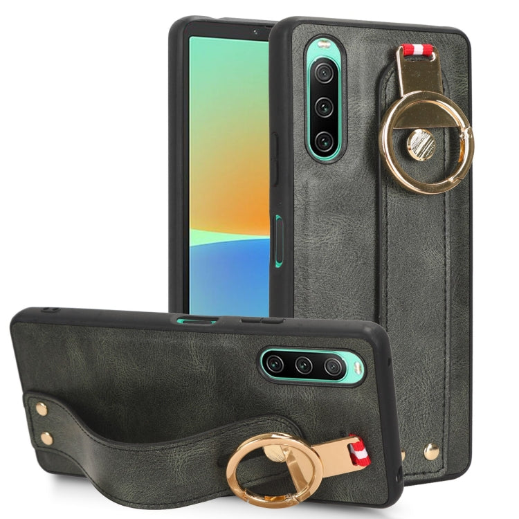 Wristband Leather Back Phone Case