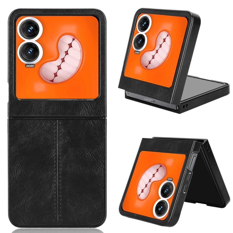 Cow Pattern Sewing Back Cover Phone Case
