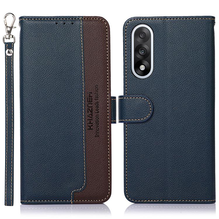 KHAZNEH Litchi Texture Leather RFID Phone Case