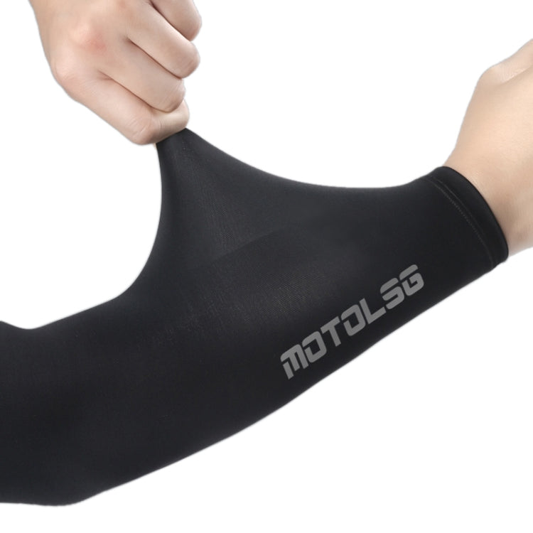 MOTOSLG 1 Pair Sunscreen Ice Sleeves Beach Riding Fishing Cuffs