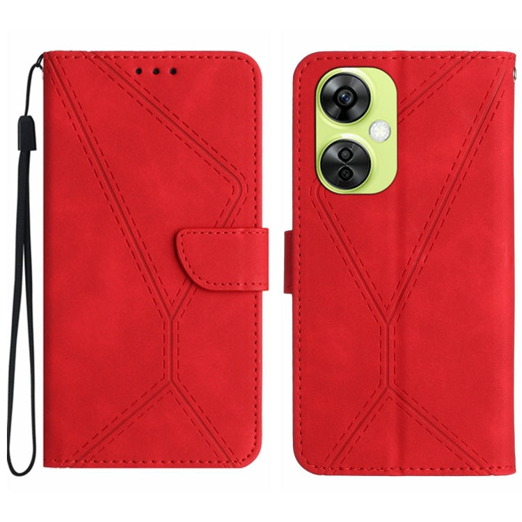 Stitching Embossed Leather Phone Case