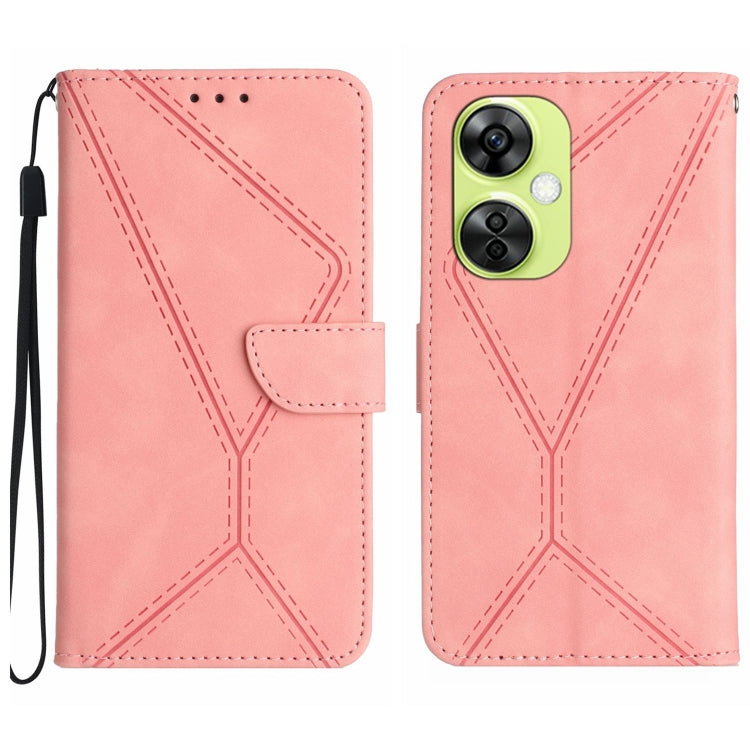 Stitching Embossed Leather Phone Case