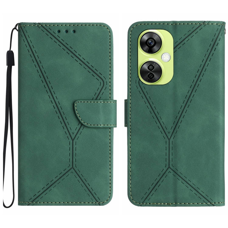 Stitching Embossed Leather Phone Case