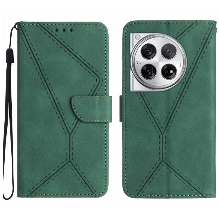 Stitching Embossed Leather Phone Case