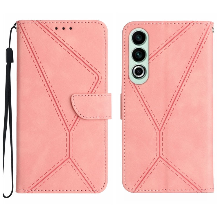 Stitching Embossed Leather Phone Case