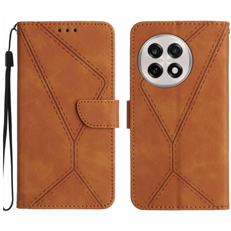Stitching Embossed Leather Phone Case