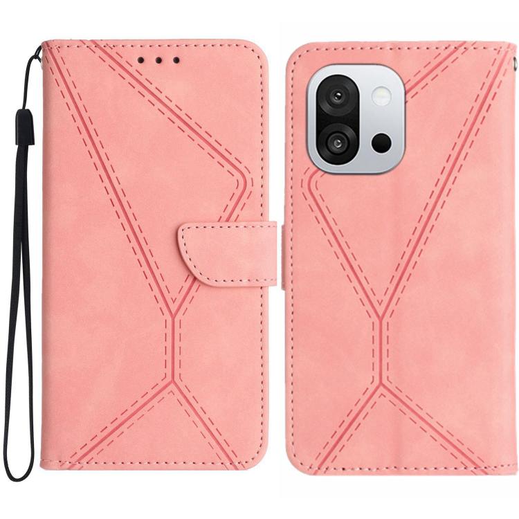 Stitching Embossed Leather Phone Case
