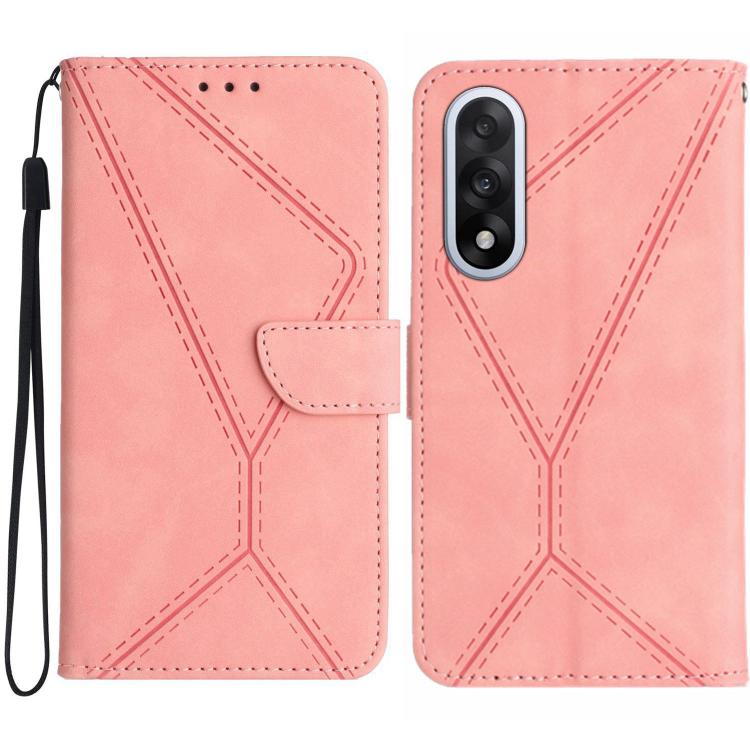 Stitching Embossed Leather Phone Case