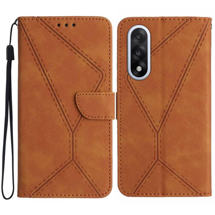 Stitching Embossed Leather Phone Case