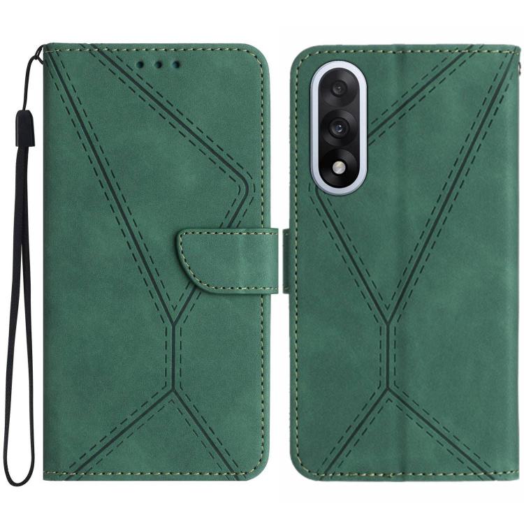 Stitching Embossed Leather Phone Case