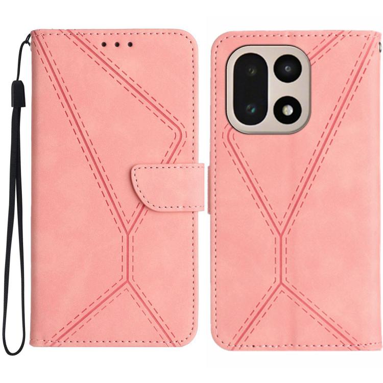 Stitching Embossed Leather Phone Case