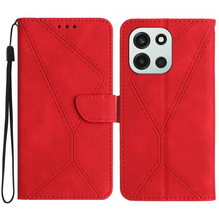 Stitching Embossed Leather Phone Case