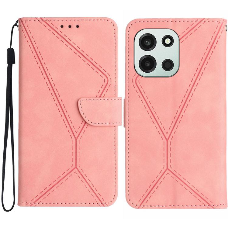 Stitching Embossed Leather Phone Case