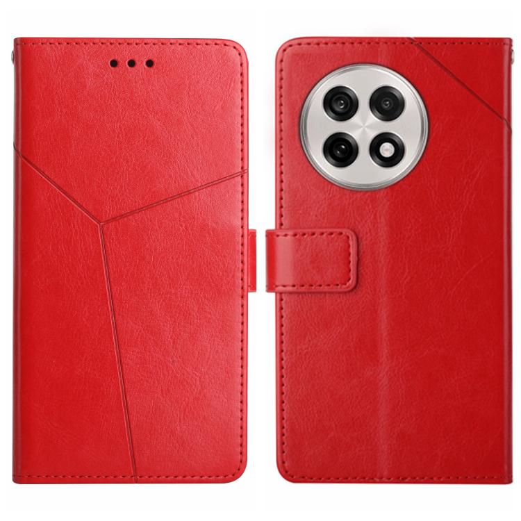 Y-shaped Pattern Flip Leather Phone Case