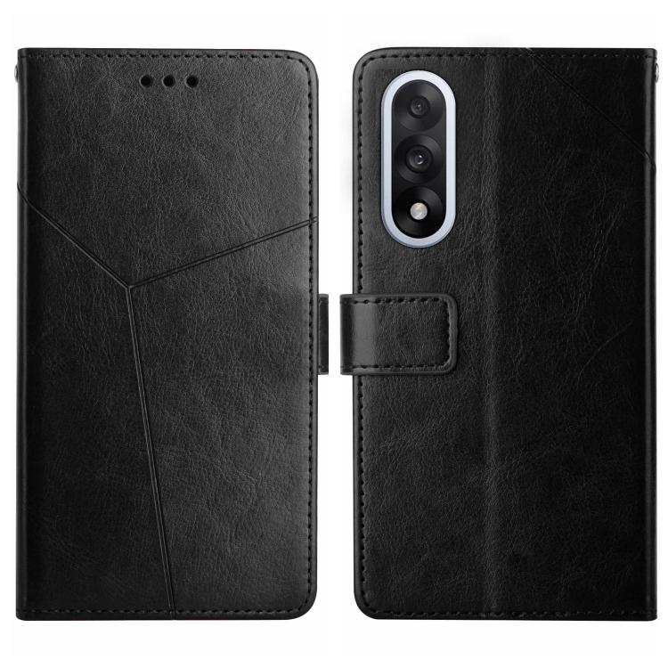 Y-shaped Pattern Flip Leather Phone Case