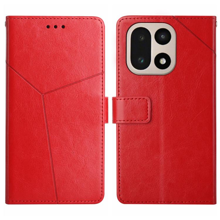 Y-shaped Pattern Flip Leather Phone Case
