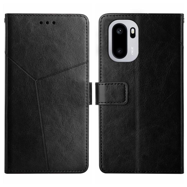 Y-shaped Pattern Flip Leather Phone Case