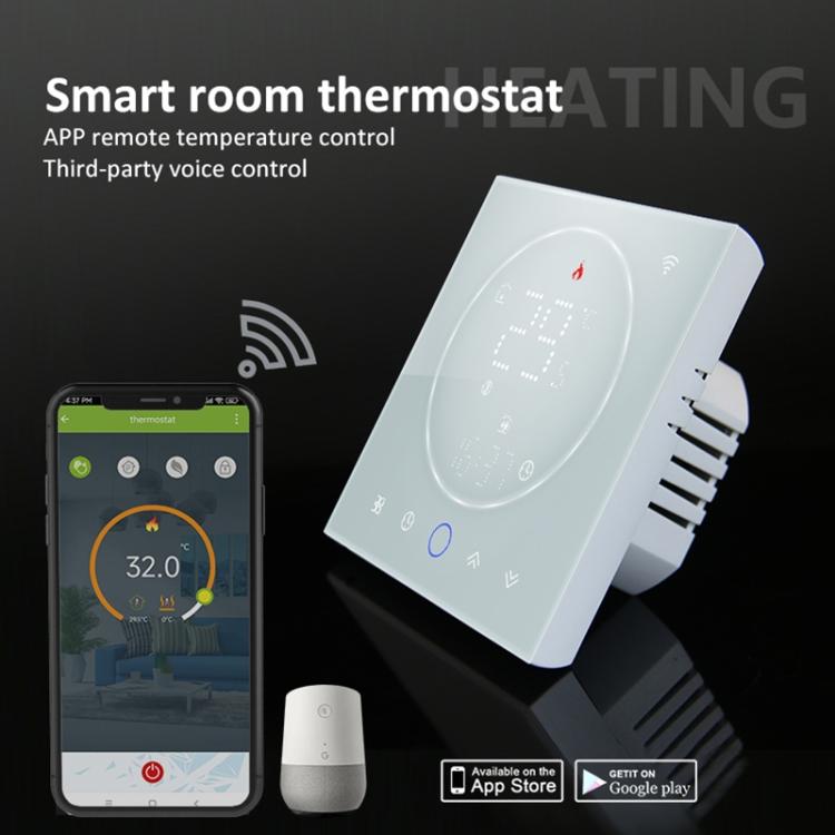 BHT-008GALW 95-240V AC 5A Smart Home Water Heating LED Thermostat With WiFi — view 8