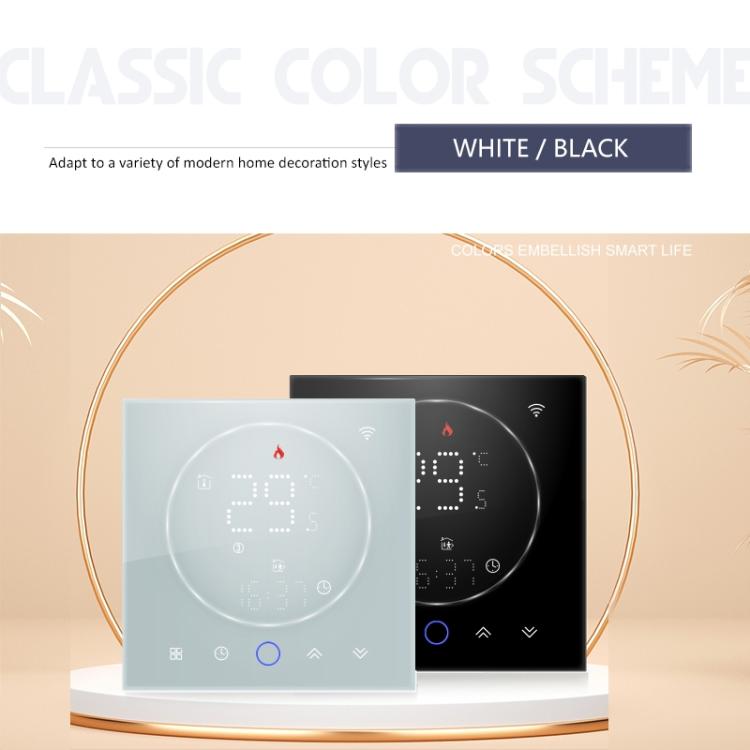 BHT-008GCL 95-240V AC 5A Smart Home Boiler Heating LED Thermostat Without WiFi — view 7