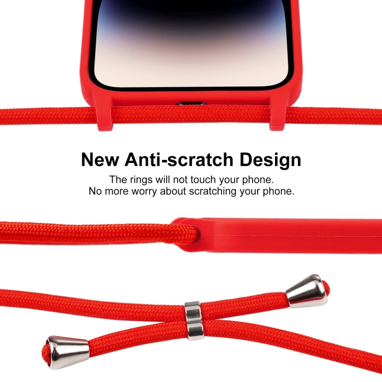 Crossbody Lanyard Liquid Silicone Case