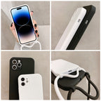 Crossbody Lanyard Liquid Silicone Case