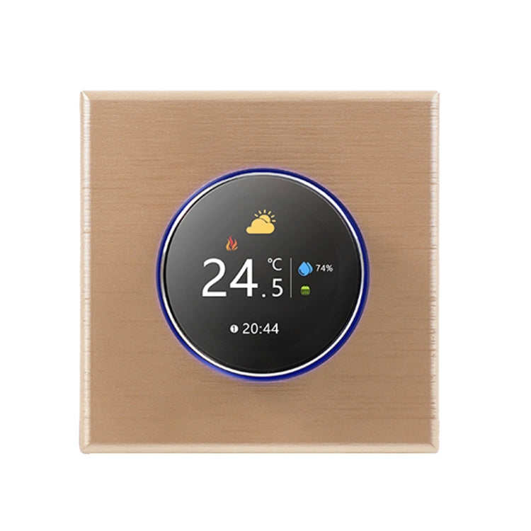 BHT-7000-GCLZB 240V AC 3A Smart Knob Thermostat Dry Junction Controller with Zigbee — Black