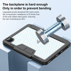 Deformation Buckle Leather Smart Tablet Case