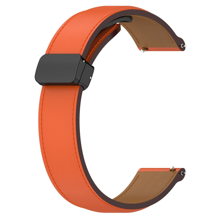 Folding Buckle Genuine Leather Watch Band