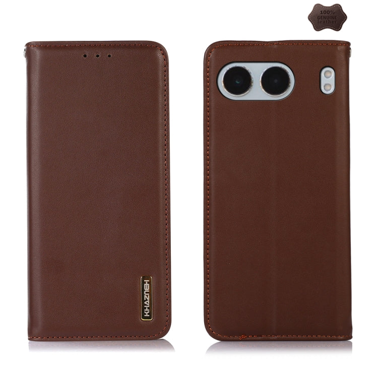 KHAZNEH Nappa Top Layer Cowhide Leather Phone Case