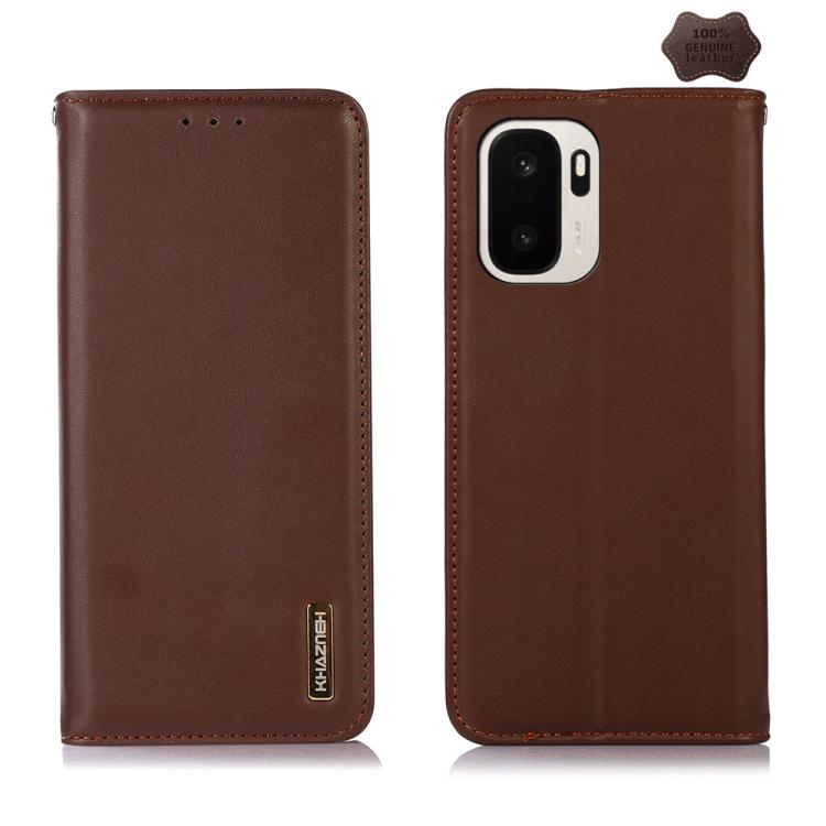KHAZNEH Nappa Top Layer Cowhide Leather Phone Case