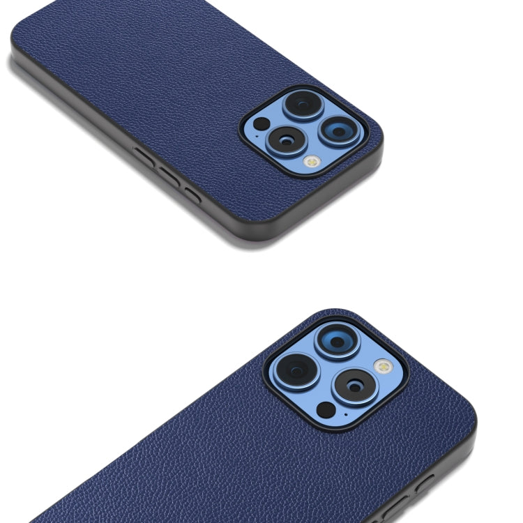ABEEL Black Edge Genuine Leather Mino Phone Case
